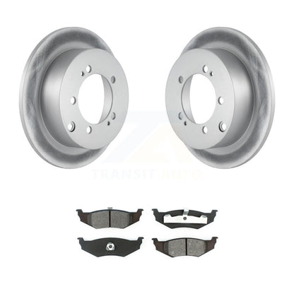 coated disc rotors and semi metallic brake pads-kgs-101227 - Kit.bestparts.ca