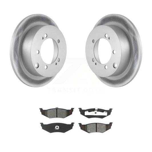 coated disc rotors and semi metallic brake pads-kgs-101227 - Kit.bestparts.ca