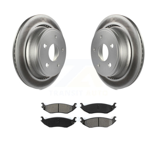 Coated Disc Rotors and Semi-Metallic Brake Pads Kit-KGS-101230 - Kit.bestparts.ca