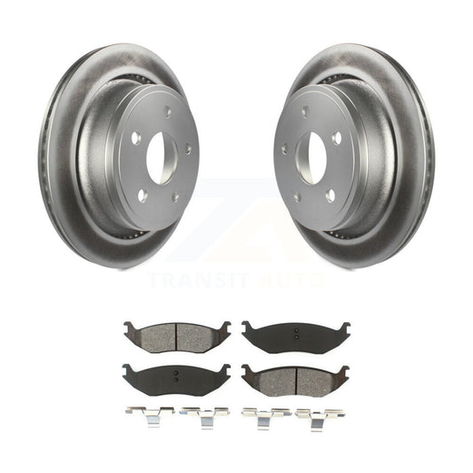 Coated Disc Rotors and Semi-Metallic Brake Pads Kit-KGS-101231 - Kit.bestparts.ca