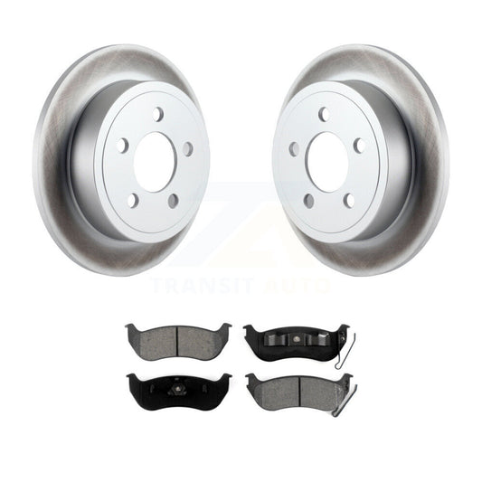 Coated Disc Rotors and Semi-Metallic Brake Pads Kit-KGS-101232 - Kit.bestparts.ca