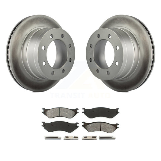 Coated Disc Rotors and Semi-Metallic Brake Pads Kit-KGS-101233 - Kit.bestparts.ca