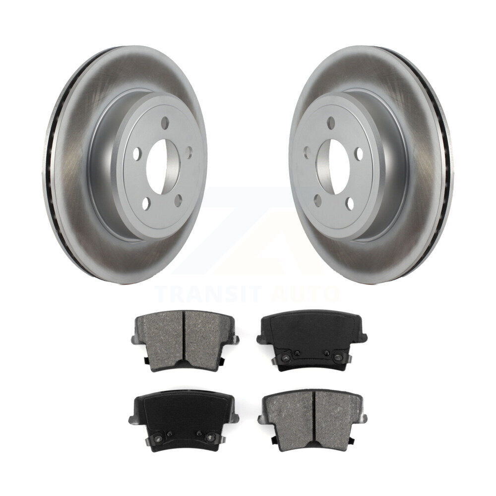 Coated Disc Rotors and Semi-Metallic Brake Pads Kit-KGS-101237 - Kit.bestparts.ca