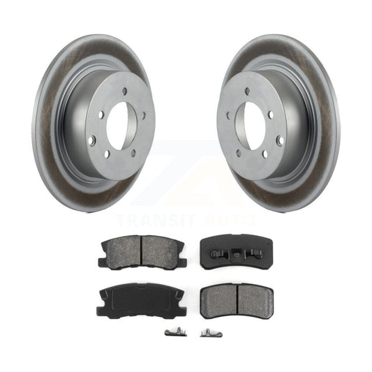Coated Disc Rotors and Semi-Metallic Brake Pads Kit-KGS-101245 - Kit.bestparts.ca