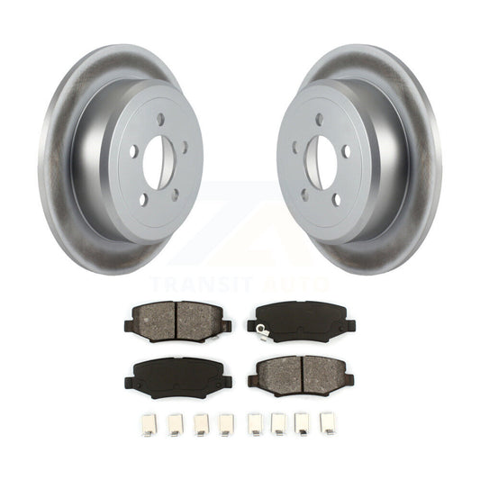 Coated Disc Rotors and Semi-Metallic Brake Pads Kit-KGS-101246 - Kit.bestparts.ca