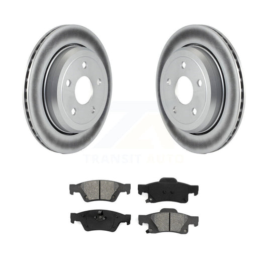 Coated Disc Rotors and Semi-Metallic Brake Pads Kit-KGS-101256 - Kit.bestparts.ca