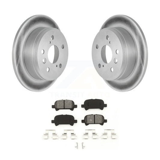 Coated Disc Rotors and Semi-Metallic Brake Pads Kit-KGS-101263 - Kit.bestparts.ca