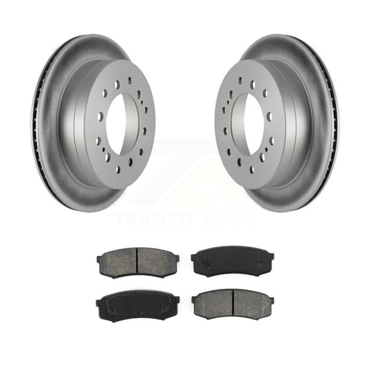 Coated Disc Rotors and Semi-Metallic Brake Pads Kit-KGS-101291 - Kit.bestparts.ca
