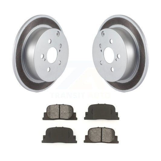 Coated Disc Rotors and Semi-Metallic Brake Pads Kit-KGS-101293 - Kit.bestparts.ca