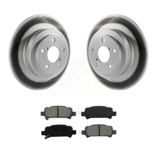 Coated Disc Rotors and Semi-Metallic Brake Pads Kit-KGS-101295 - Kit.bestparts.ca