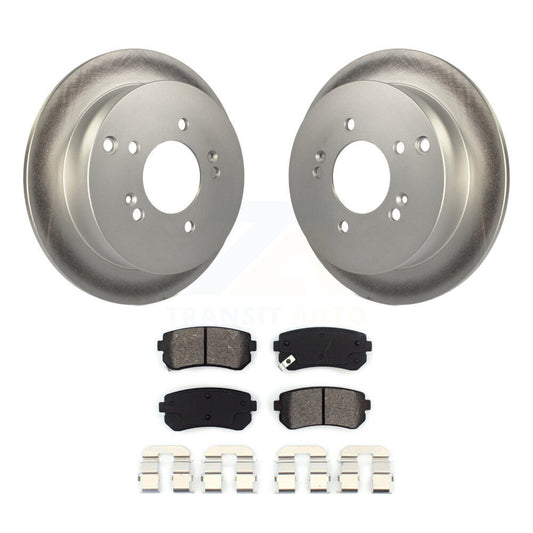 Coated Disc Rotors and Semi-Metallic Brake Pads Kit-KGS-101307 - Kit.bestparts.ca