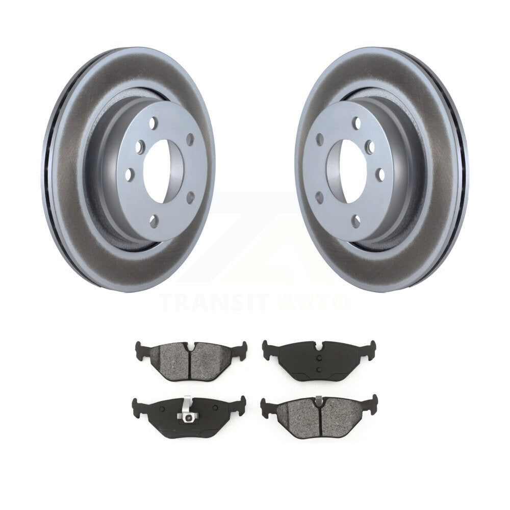 Coated Disc Rotors and Semi-Metallic Brake Pads Kit-KGS-101316 - Kit.bestparts.ca