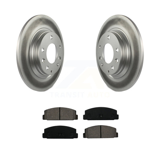 Coated Disc Rotors and Semi-Metallic Brake Pads Kit-KGS-101324 - Kit.bestparts.ca