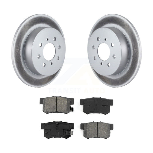 Coated Disc Rotors and Semi-Metallic Brake Pads Kit-KGS-101326 - Kit.bestparts.ca