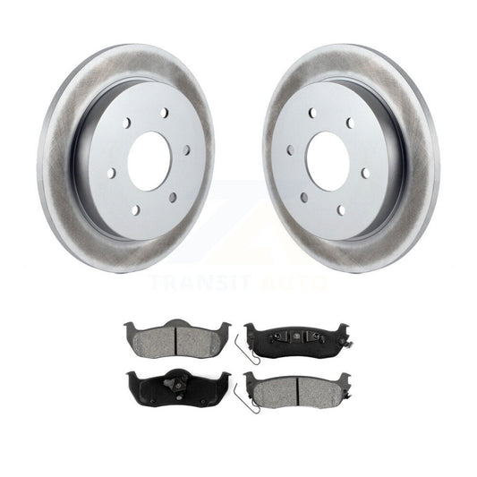 Coated Disc Rotors and Semi-Metallic Brake Pads Kit-KGS-101329 - Kit.bestparts.ca