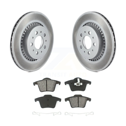 Coated Disc Rotors and Semi-Metallic Brake Pads Kit-KGS-101338 - Kit.bestparts.ca