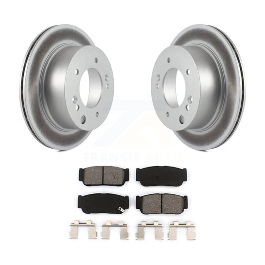 Coated Disc Rotors and Semi-Metallic Brake Pads Kit-KGS-101345 - Kit.bestparts.ca