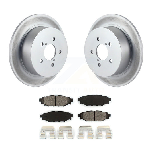 Coated Disc Rotors and Semi-Metallic Brake Pads Kit-KGS-101356 - Kit.bestparts.ca