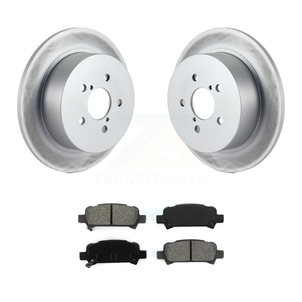 Coated Disc Rotors and Semi-Metallic Brake Pads Kit-KGS-101357 - Kit.bestparts.ca