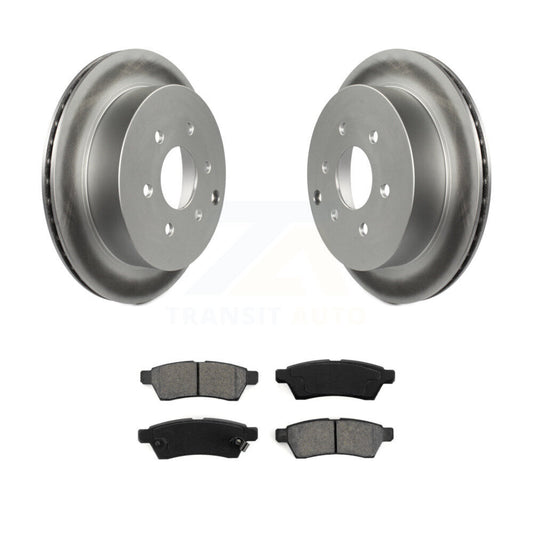 Coated Disc Rotors and Semi-Metallic Brake Pads Kit-KGS-101358 - Kit.bestparts.ca