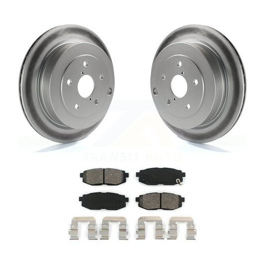 Coated Disc Rotors and Semi-Metallic Brake Pads Kit-KGS-101360 - Kit.bestparts.ca