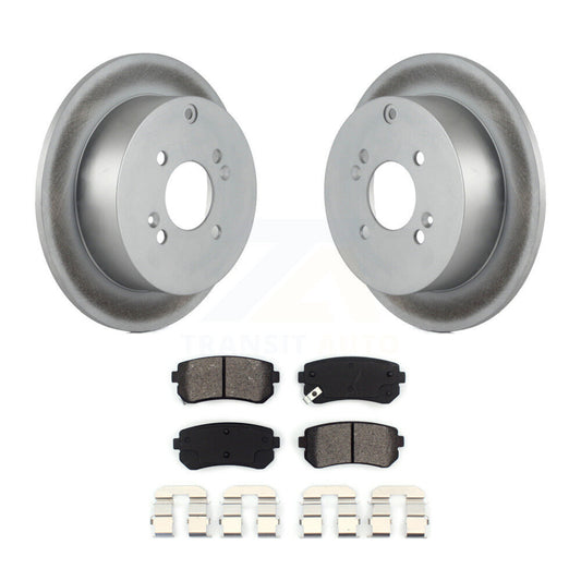 Coated Disc Rotors and Semi-Metallic Brake Pads Kit-KGS-101367 - Kit.bestparts.ca