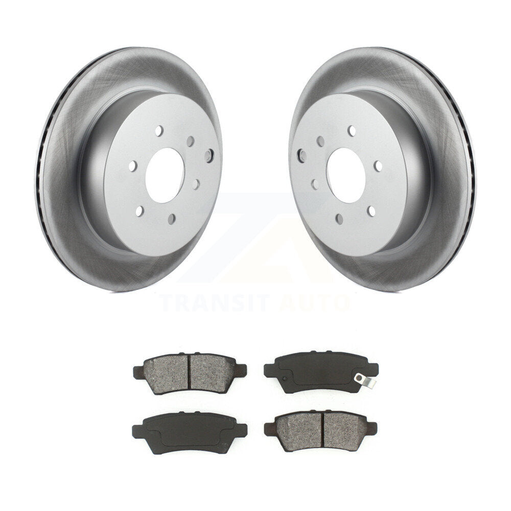 Coated Disc Rotors and Semi-Metallic Brake Pads Kit-KGS-101376 - Kit.bestparts.ca Kit.bestparts.ca