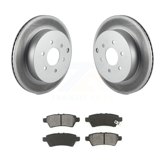 Coated Disc Rotors and Semi-Metallic Brake Pads Kit-KGS-101376 - Kit.bestparts.ca