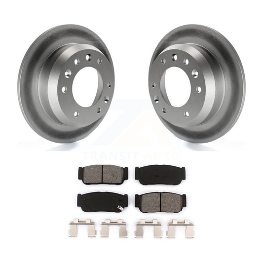 Coated Disc Rotors and Semi-Metallic Brake Pads Kit-KGS-101378 - Kit.bestparts.ca
