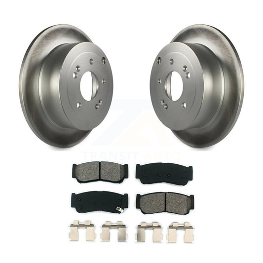 Coated Disc Rotors and Semi-Metallic Brake Pads Kit-KGS-101384 - Kit.bestparts.ca