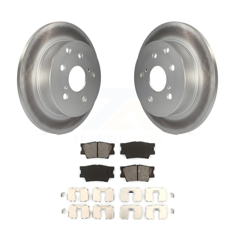 Coated Disc Rotors and Semi-Metallic Brake Pads Kit-KGS-101385 - Kit.bestparts.ca