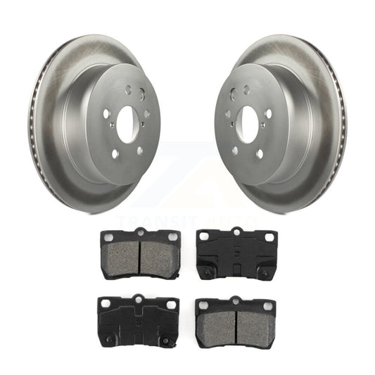 Coated Disc Rotors and Semi-Metallic Brake Pads Kit-KGS-101387 - Kit.bestparts.ca
