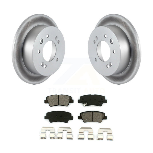 Coated Disc Rotors and Semi-Metallic Brake Pads Kit-KGS-101395 - Kit.bestparts.ca