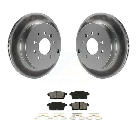 Coated Disc Rotors and Semi-Metallic Brake Pads Kit-KGS-101398 - Kit.bestparts.ca