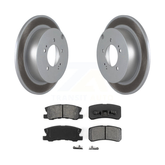 Coated Disc Rotors and Semi-Metallic Brake Pads Kit-KGS-101409 - Kit.bestparts.ca