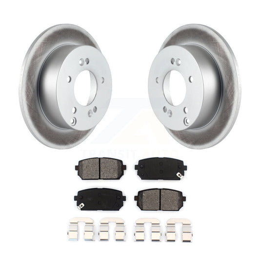 Coated Disc Rotors and Semi-Metallic Brake Pads Kit-KGS-101411 - Kit.bestparts.ca