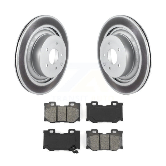 Coated Disc Rotors and Semi-Metallic Brake Pads Kit-KGS-101425 - Kit.bestparts.ca