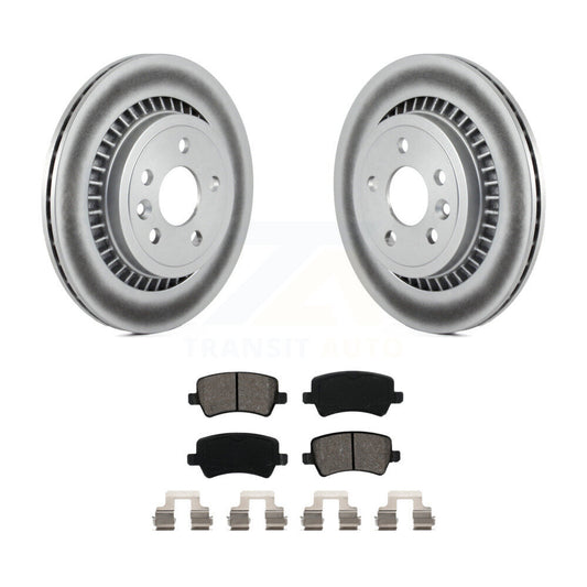 Coated Disc Rotors and Semi-Metallic Brake Pads Kit-KGS-101443 - Kit.bestparts.ca