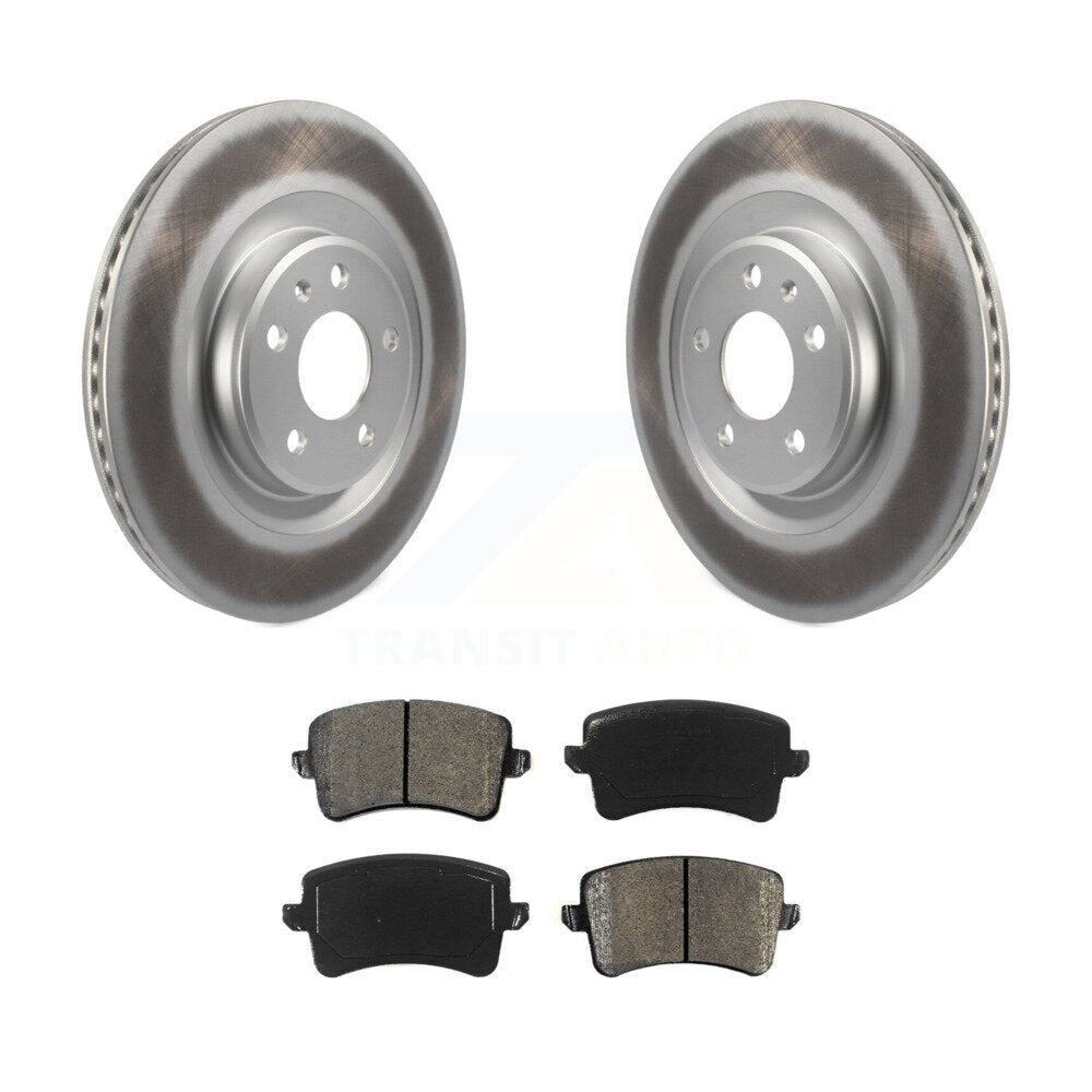 Coated Disc Rotors and Semi-Metallic Brake Pads Kit-KGS-101458 - Kit.bestparts.ca