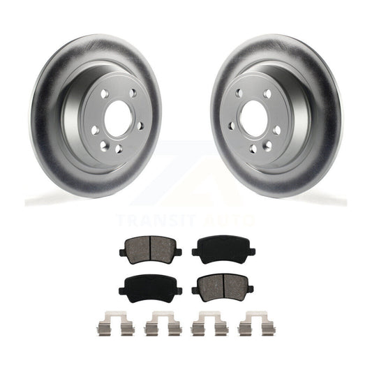 Coated Disc Rotors and Semi-Metallic Brake Pads Kit-KGS-101465 - Kit.bestparts.ca