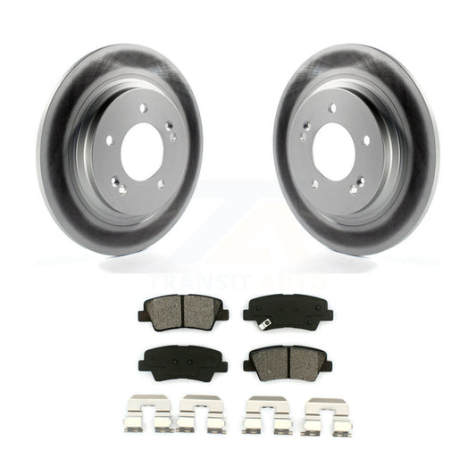 Coated Disc Rotors and Semi-Metallic Brake Pads Kit-KGS-101474 - Kit.bestparts.ca