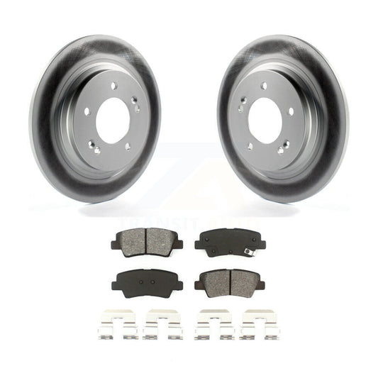 Coated Disc Rotors and Semi-Metallic Brake Pads Kit-KGS-101475 - Kit.bestparts.ca