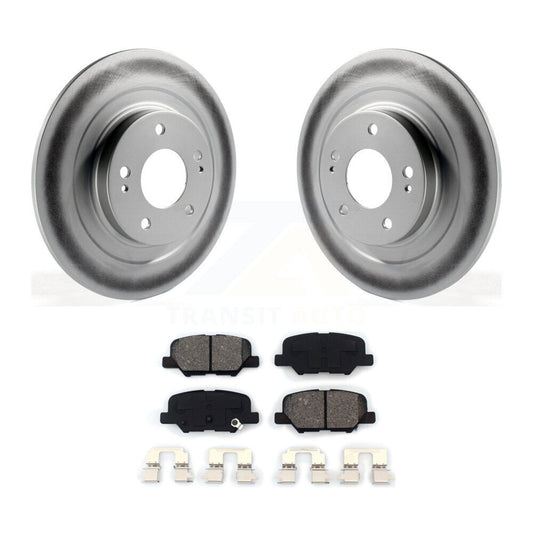 Coated Disc Rotors and Semi-Metallic Brake Pads Kit-KGS-101477 - Kit.bestparts.ca