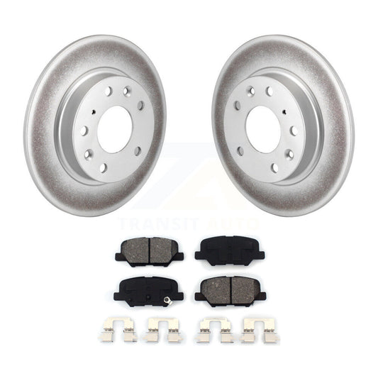 Coated Disc Rotors and Semi-Metallic Brake Pads Kit-KGS-101482 - Kit.bestparts.ca
