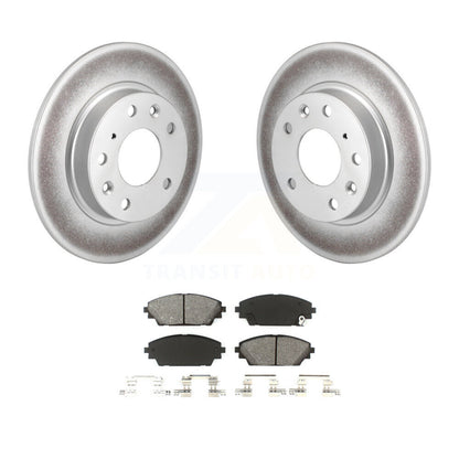 Coated Disc Rotors and Semi-Metallic Brake Pads Kit-KGS-101483 - Kit.bestparts.ca