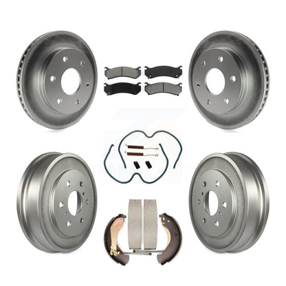 Coated Disc Rotors and Semi-Metallic Brake Pads Kit-KGS-101502 - Kit.bestparts.ca