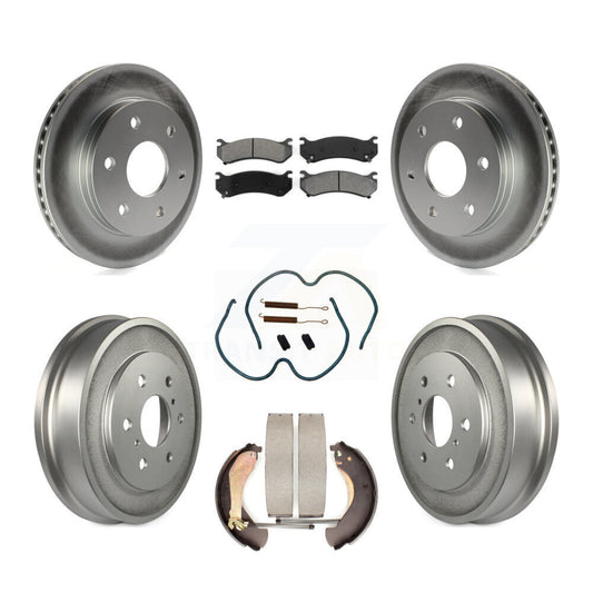 Coated Disc Rotors and Semi-Metallic Brake Pads Kit-KGS-101502 - Kit.bestparts.ca