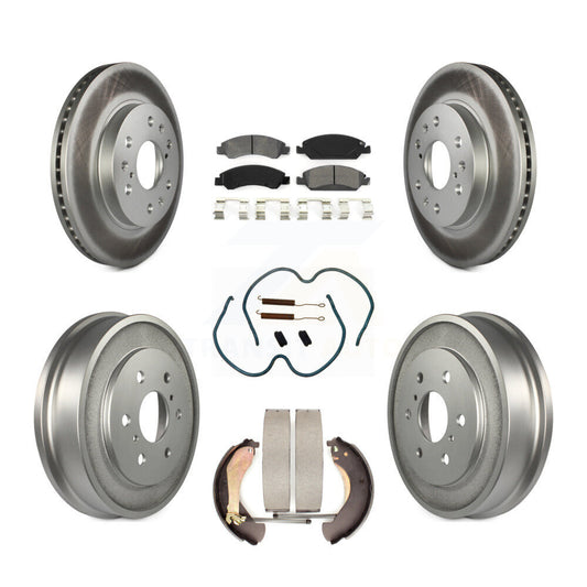 Coated Disc Rotors and Semi-Metallic Brake Pads Kit-KGS-101505 - Kit.bestparts.ca