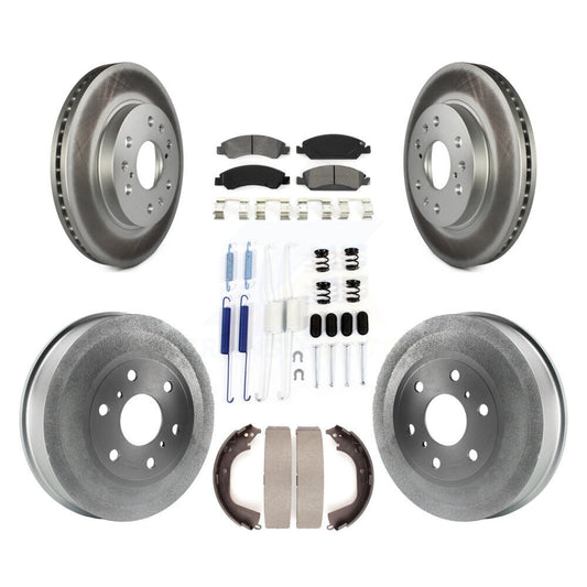 Coated Disc Rotors and Semi-Metallic Brake Pads Kit-KGS-101506 - Kit.bestparts.ca