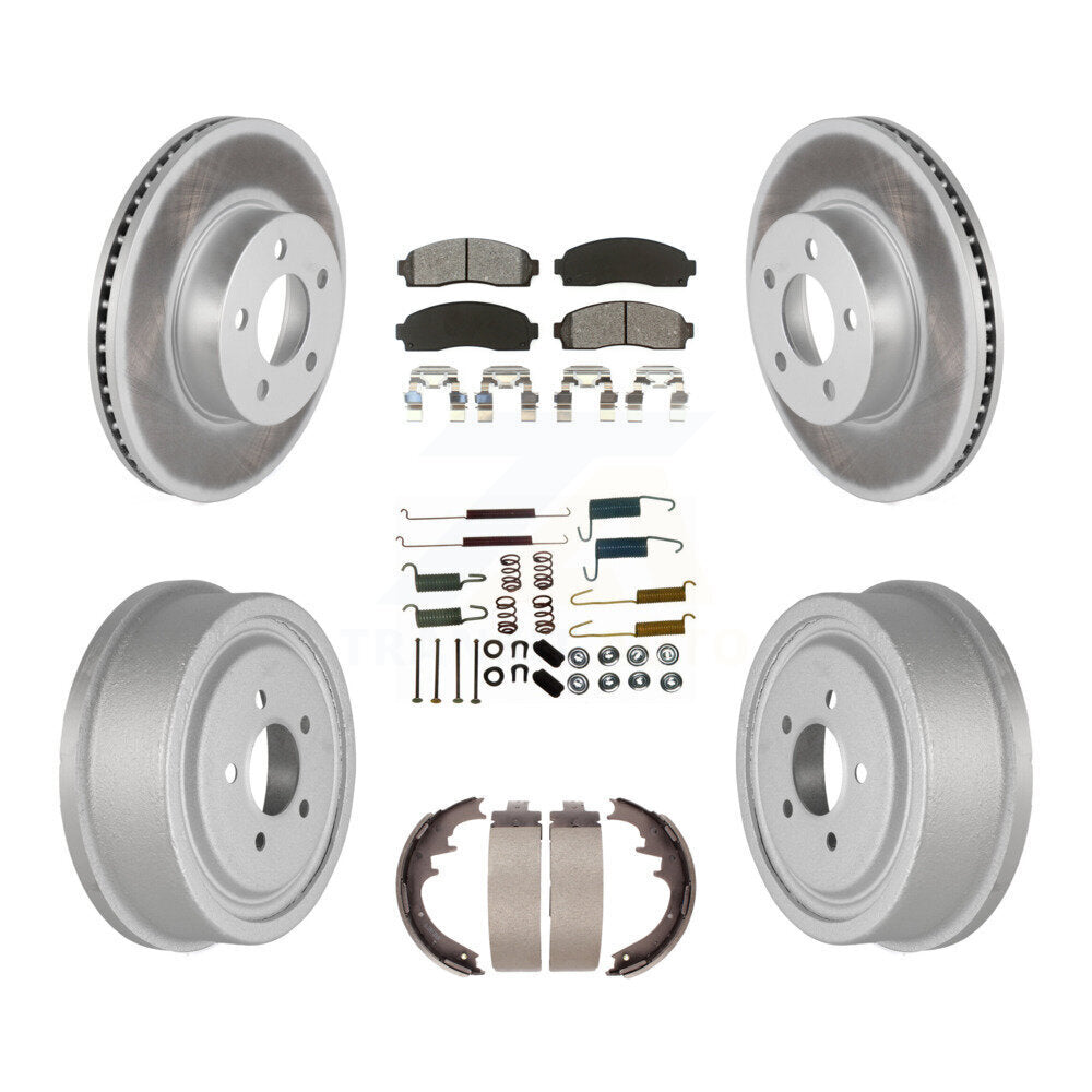 Coated Disc Rotors and Semi-Metallic Brake Pads Kit-KGS-101514 - Kit.bestparts.ca Kit.bestparts.ca